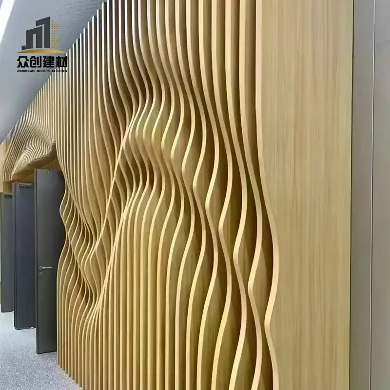 Custom Curved Aluminum Wall Cladding & Ceiling Systems